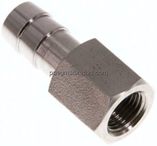 Aufschraub-Schlauchtülle G 1/8"-9 (3/8")mm, 1.4571