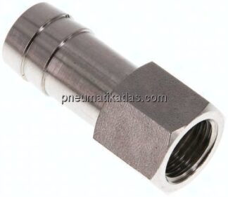 Aufschraub-Schlauchtülle G 1/4"-13 (1/2")mm, 1.4571