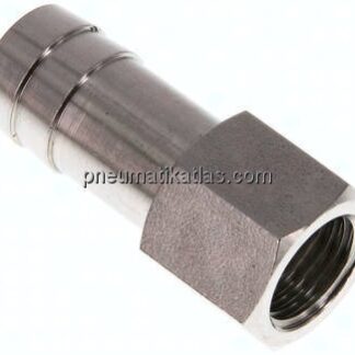 Aufschraub-Schlauchtülle G 1/4"-13 (1/2")mm, 1.4571