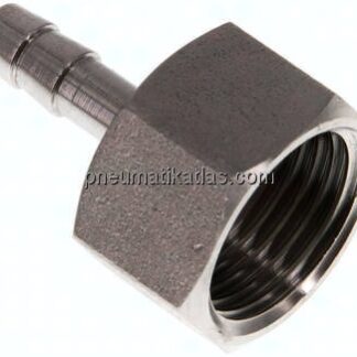 Aufschraub-Schlauchtülle G 1/2"-6 (1/4")mm, 1.4571