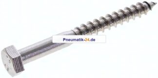 Sechskant-Holzschraube DIN 571, 10x100, Edelstahl A2