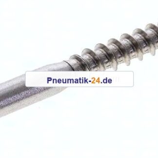 Sechskant-Holzschraube DIN 571, 10x100, Edelstahl A2