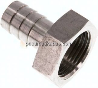 Aufschraub-Schlauchtülle G 1"-19 (3/4")mm, 1.4571