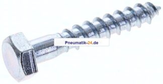 Sechskant-Holzschraube DIN 571, 10x60, Stahl verzinkt