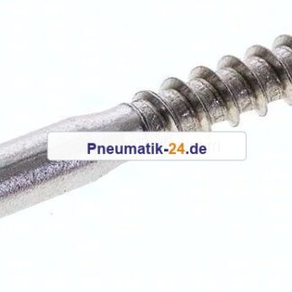 Sechskant-Holzschraube DIN 571, 10x80, Edelstahl A2
