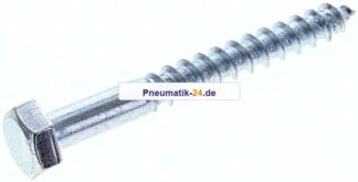 Sechskant-Holzschraube DIN 571, 10x90, Stahl verzinkt
