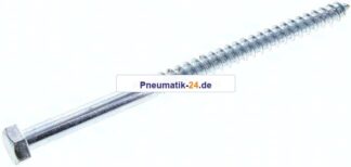 Sechskant-Holzschraube DIN 571, 12x200, Stahl verzinkt