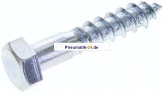 Sechskant-Holzschraube DIN 571, 12x60, Stahl verzinkt