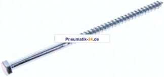 Sechskant-Holzschraube DIN 571, 6x120, Stahl verzinkt
