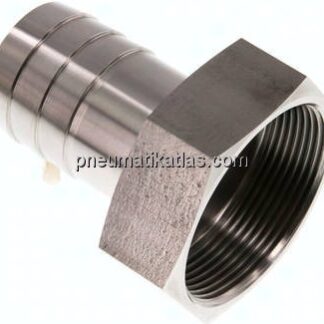 Aufschraub-Schlauchtülle G 2"-38 (1-1/2")mm, 1.4571