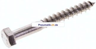 Sechskant-Holzschraube DIN 571, 6x50, Edelstahl A2