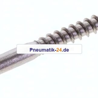 Sechskant-Holzschraube DIN 571, 6x60, Edelstahl A2