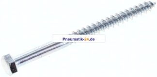 Sechskant-Holzschraube DIN 571, 6x80, Stahl verzinkt