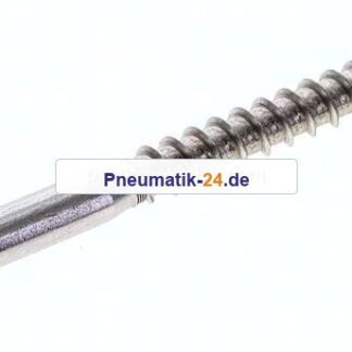 Sechskant-Holzschraube DIN 571, 8x100, Edelstahl A2