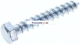 Sechskant-Holzschraube DIN 571, 8x50, Stahl verzinkt