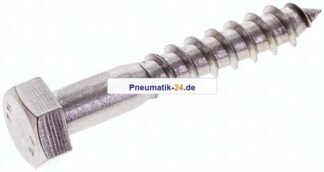 Sechskant-Holzschraube DIN 571, 8x50, Edelstahl A2