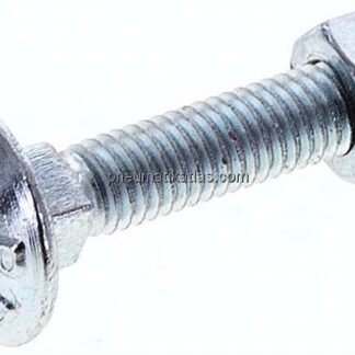Flachrundschraube DIN 603, M 5x25, Stahl verzinkt 3.6 / 4.6