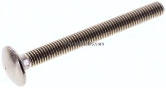 Flachrundschraube DIN 603, M 5x50, Edelstahl A2 (ohne Mutter)