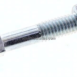 Flachrundschraube DIN 603, M 6x35, Stahl verzinkt 3.6 / 4.6