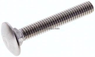 Flachrundschraube DIN 603, M 6x40, Edelstahl A2 (ohne Mutter)