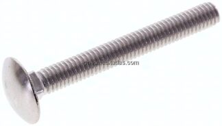 Flachrundschraube DIN 603, M 6x50, Edelstahl A2 (ohne Mutter)