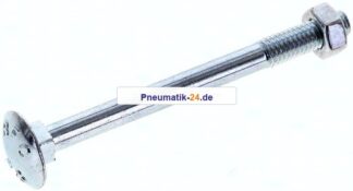 Flachrundschraube DIN 603, M 6x70, Stahl verzinkt 3.6 / 4.6