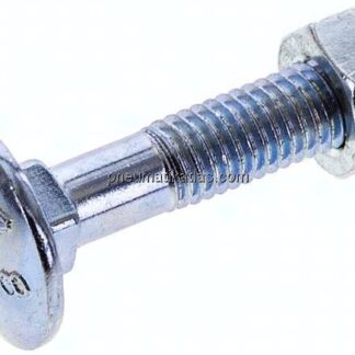 Flachrundschraube DIN 603, M 8x40, Stahl verzinkt 3.6 / 4.6