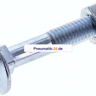 Flachrundschraube DIN 603, M 8x45, Stahl verzinkt 3.6 / 4.6