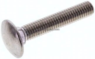 Flachrundschraube DIN 603, M 8x45, Edelstahl A2 (ohne Mutter)