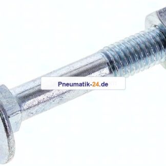 Flachrundschraube DIN 603, M 8x50, Stahl verzinkt 3.6 / 4.6