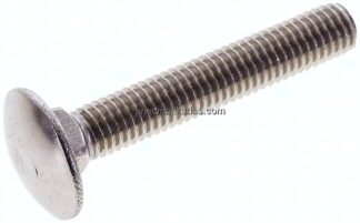Flachrundschraube DIN 603, M 8x50, Edelstahl A2 (ohne Mutter)