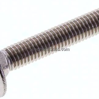 Flachrundschraube DIN 603, M 8x50, Edelstahl A2 (ohne Mutter)