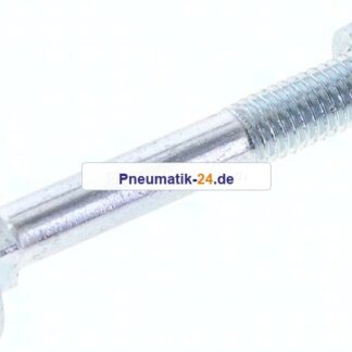 Flachrundschraube DIN 603, M 8x60, Stahl verzinkt 3.6 / 4.6