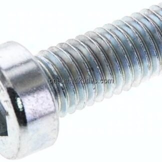 Zylinderschraube DIN 6912, M 10x25, Stahl verzinkt 8.8