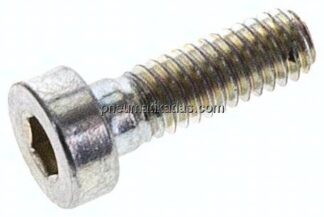 Zylinderschraube DIN 6912, M 4x12, Stahl verzinkt 8.8
