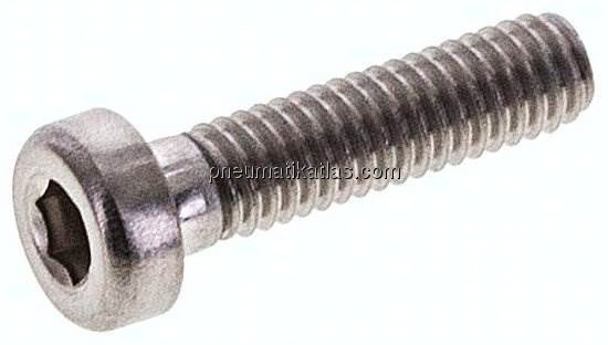Zylinderschraube DIN 6912, M 4x16, Edelstahl A2
