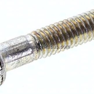 Zylinderschraube DIN 6912, M 4x20, Stahl verzinkt 8.8