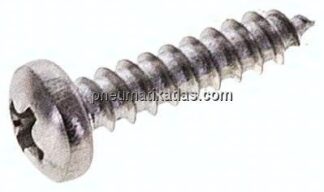 Linsen-Blechschraube DIN7981C, 2,9x13 Edelstahl A2