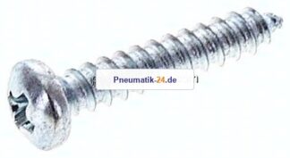 Linsen-Blechschraube DIN7981C, 2,9x16 Stahl gehärtet & verzinkt