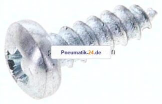Linsen-Blechschraube DIN7981C, 2,9x9,5 Stahl gehärtet & verzinkt