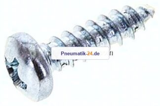 Linsen-Blechschraube DIN7981C, 3,5x13 Stahl gehärtet & verzinkt