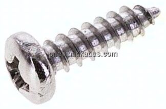 Linsen-Blechschraube DIN7981C, 3,5x13 Edelstahl A2