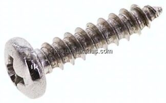 Linsen-Blechschraube DIN7981C, 3,5x16 Edelstahl A2