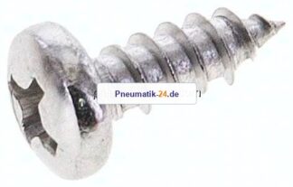 Linsen-Blechschraube DIN7981C, 3,5x9,5 Edelstahl A2