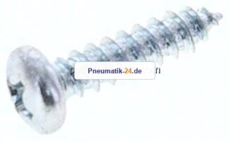 Linsen-Blechschraube DIN7981C, 3,9x16 Stahl gehärtet & verzinkt