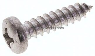 Linsen-Blechschraube DIN7981C, 3,9x16 Edelstahl A2
