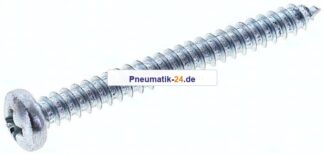 Linsen-Blechschraube DIN7981C, 3,9x38 Stahl gehärtet & verzinkt