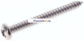 Linsen-Blechschraube DIN7981C, 3,9x38 Edelstahl A2