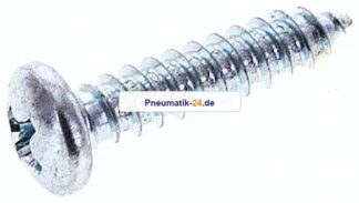 Linsen-Blechschraube DIN7981C, 4,2x19 Stahl gehärtet & verzinkt