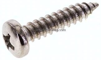 Linsen-Blechschraube DIN7981C, 4,2x19 Edelstahl A2